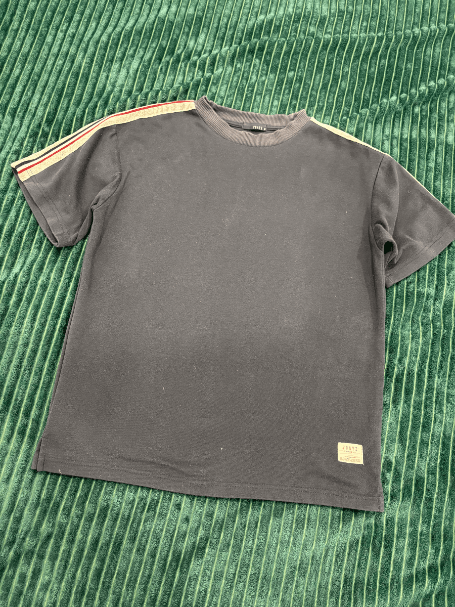 7DAYZ Retro Stripe Detail T-Shirt — photo 1